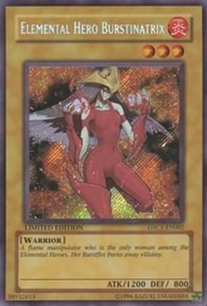 Elemental HERO Burstinatrix (EHC1-EN002) - Elemental Hero Collection 1 Limited