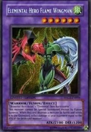 Elemental HERO Flame Wingman (EHC1-EN004) - Elemental Hero Collection 1 Limited