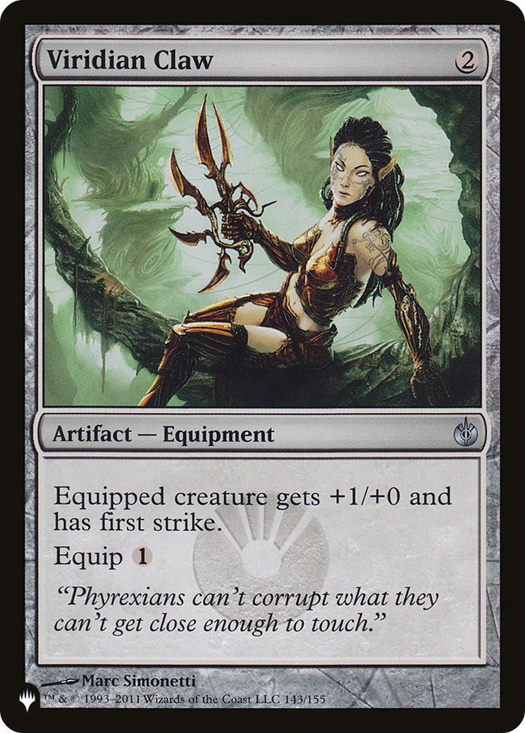 Viridian Claw [The List] | The CG Realm