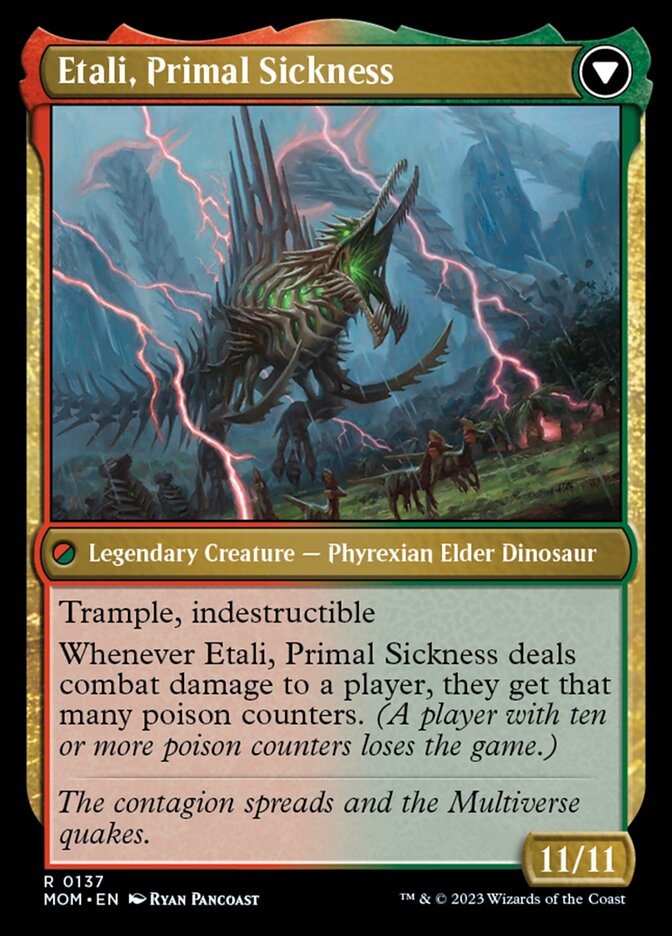 Etali, Primal Conqueror (MOM-137) - March of the Machine