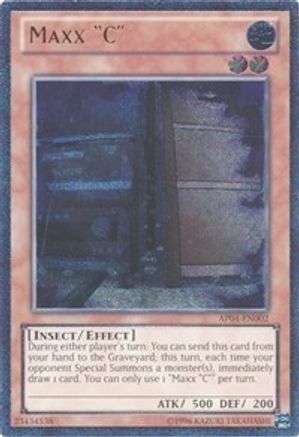 Maxx "C" (UTR) (AP04-EN002) - Astral Pack 4 Unlimited