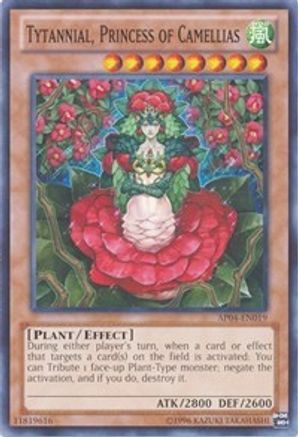 Tytannial, Princess of Camellias (AP04-EN019) - Astral Pack 4 Unlimited