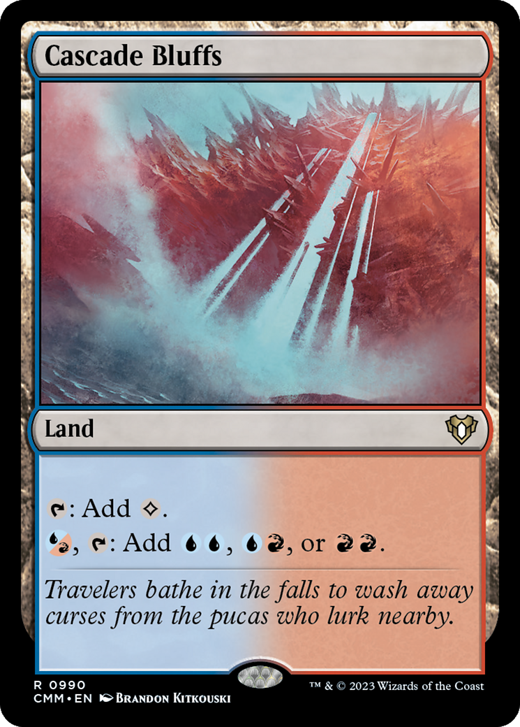 Cascade Bluffs [Commander Masters] | The CG Realm