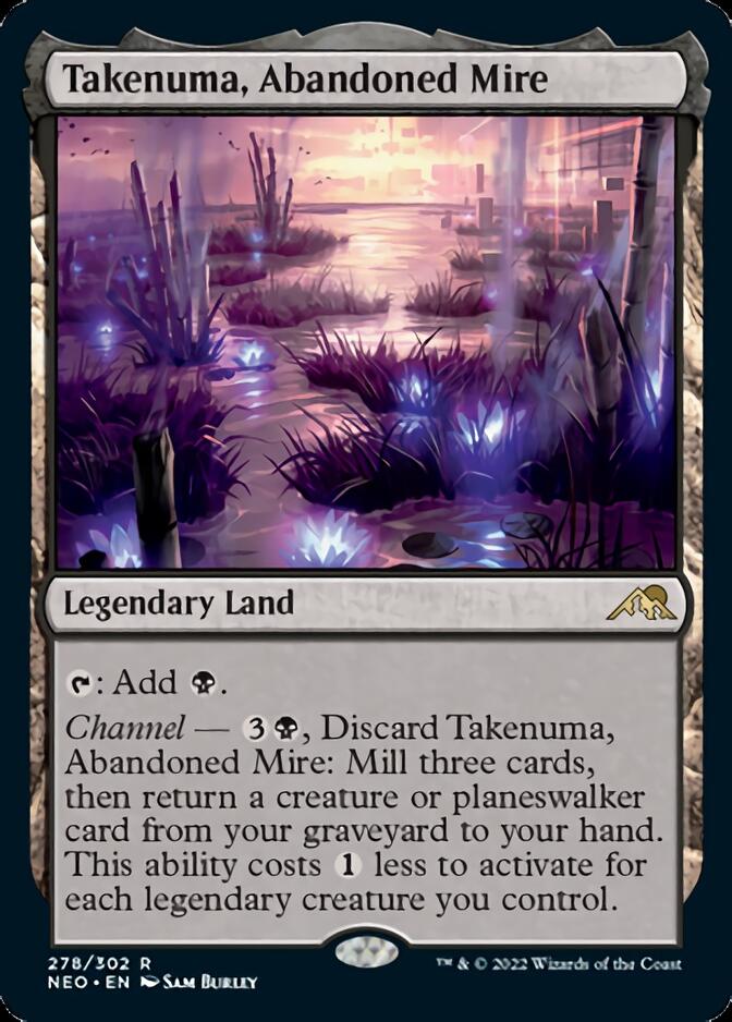 Takenuma, Abandoned Mire [Kamigawa: Neon Dynasty] | The CG Realm