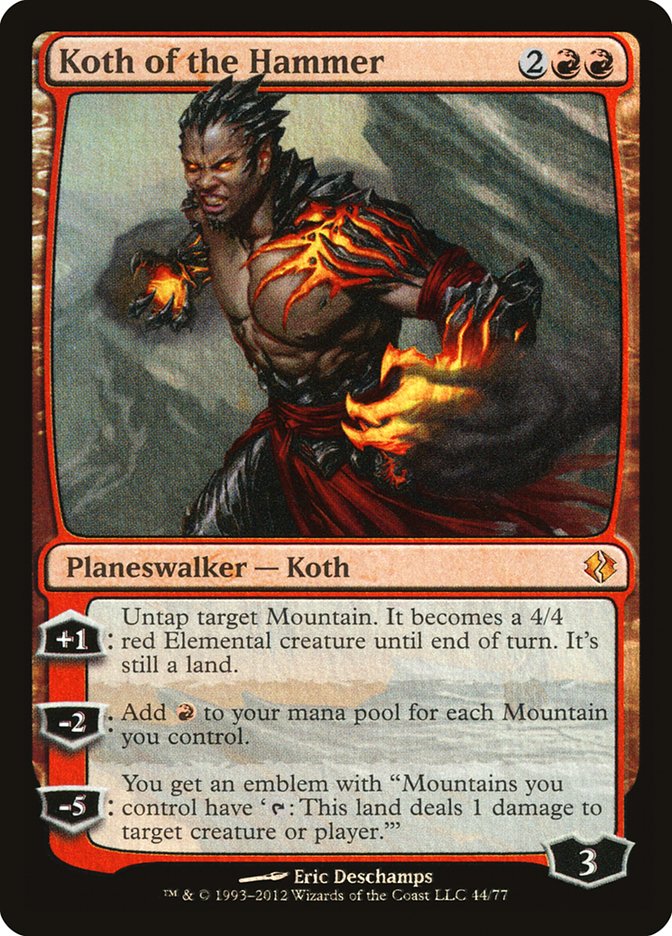 Koth of the Hammer [Duel Decks: Venser vs. Koth] | The CG Realm