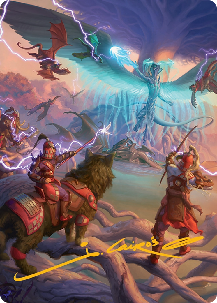 All-Out Assault Art Card (50/54) [Tarkir: Dragonstorm Art Series] | The CG Realm