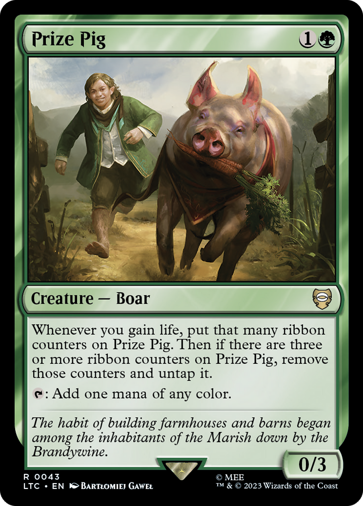 Prize Pig [The Lord of the Rings: Tales of Middle-Earth Commander] | The CG Realm