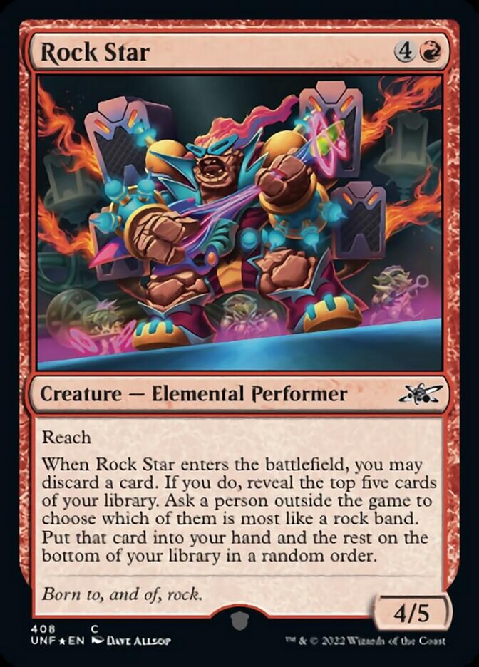 Rock Star (Galaxy Foil) [Unfinity] | The CG Realm