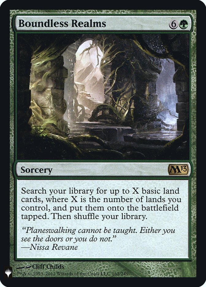 Boundless Realms [Mystery Booster] | The CG Realm
