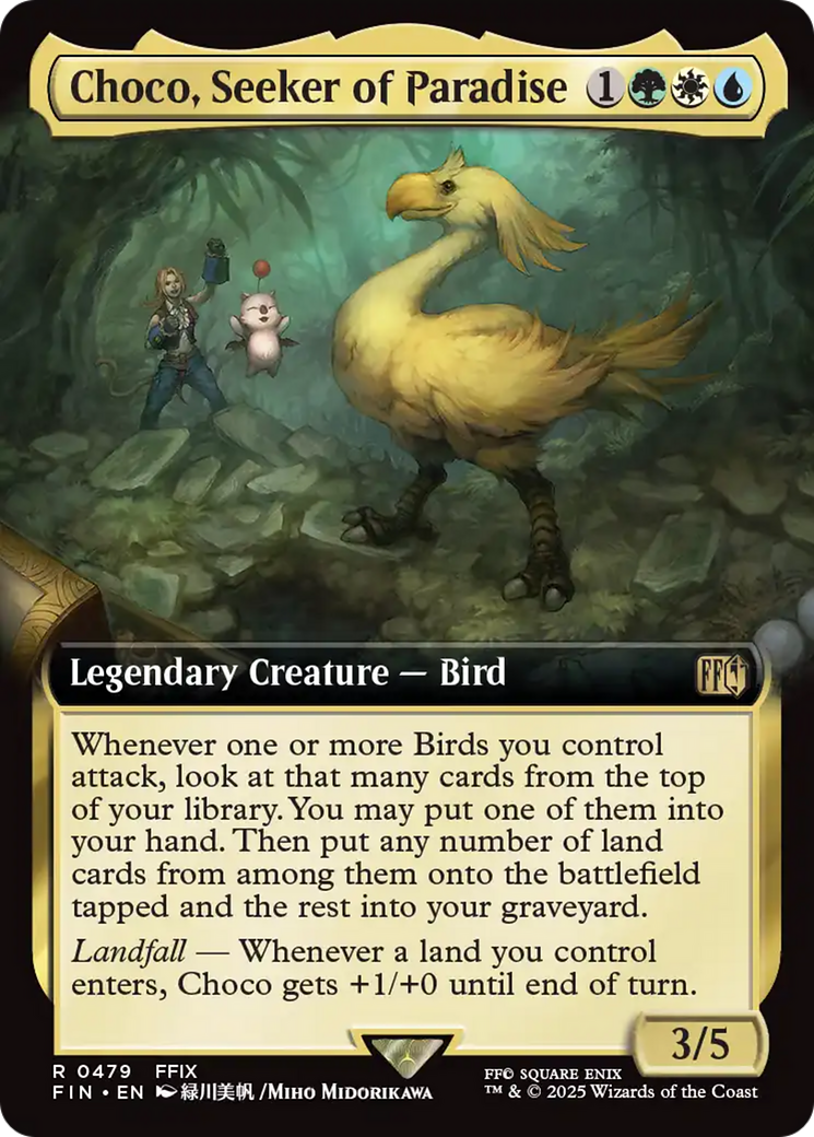 Choco, Seeker of Paradise (Extended Art) [FINAL FANTASY] | The CG Realm