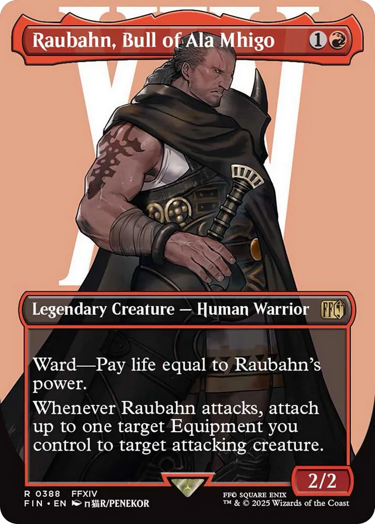 Raubahn, Bull of Ala Mhigo (Borderless) [FINAL FANTASY] | The CG Realm
