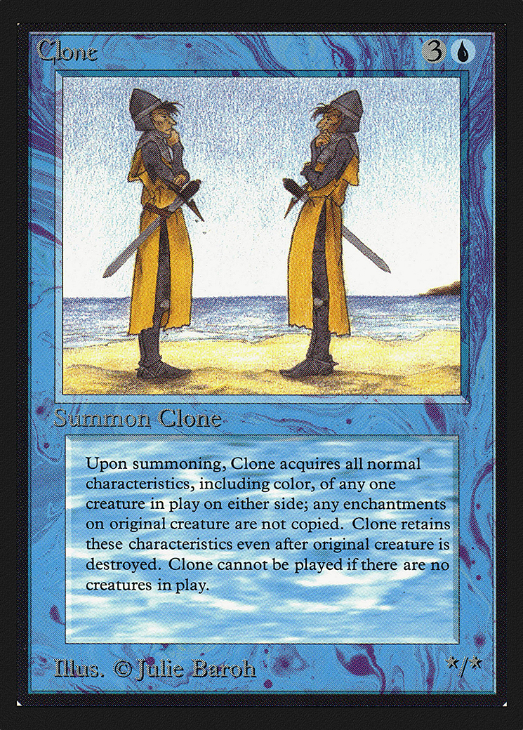 Clone (CE) (CED-) - Collectors' Edition