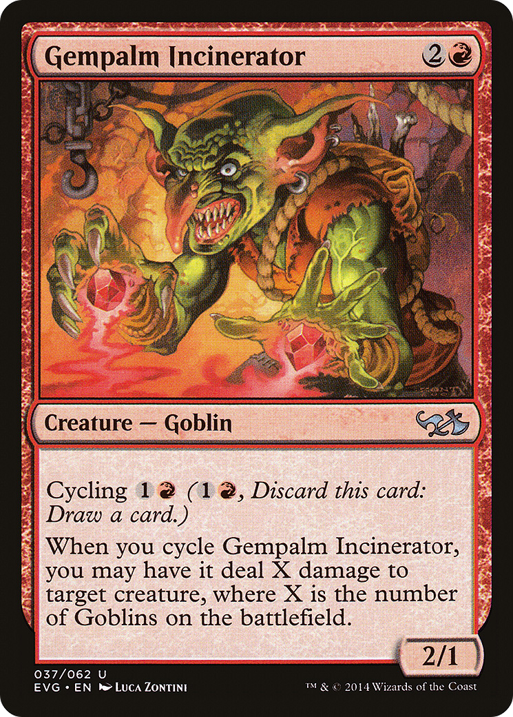 Gempalm Incinerator (DD3-) - Duel Decks Anthology: Elves vs. Goblins