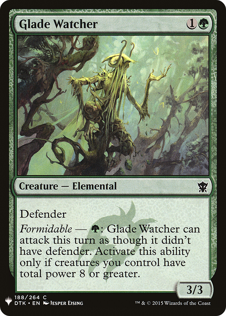 Glade Watcher (LIST-DTK-188) - The List