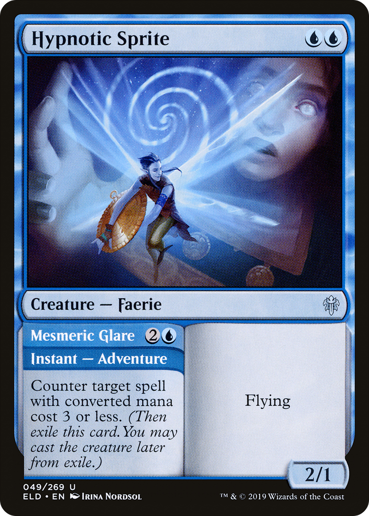 Hypnotic Sprite (ELD-049) - Throne of Eldraine