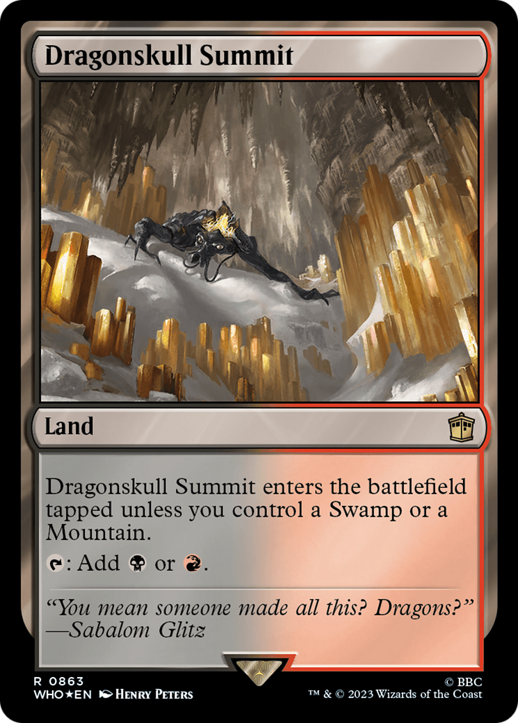 Dragonskull Summit (Surge Foil) [Doctor Who] | The CG Realm