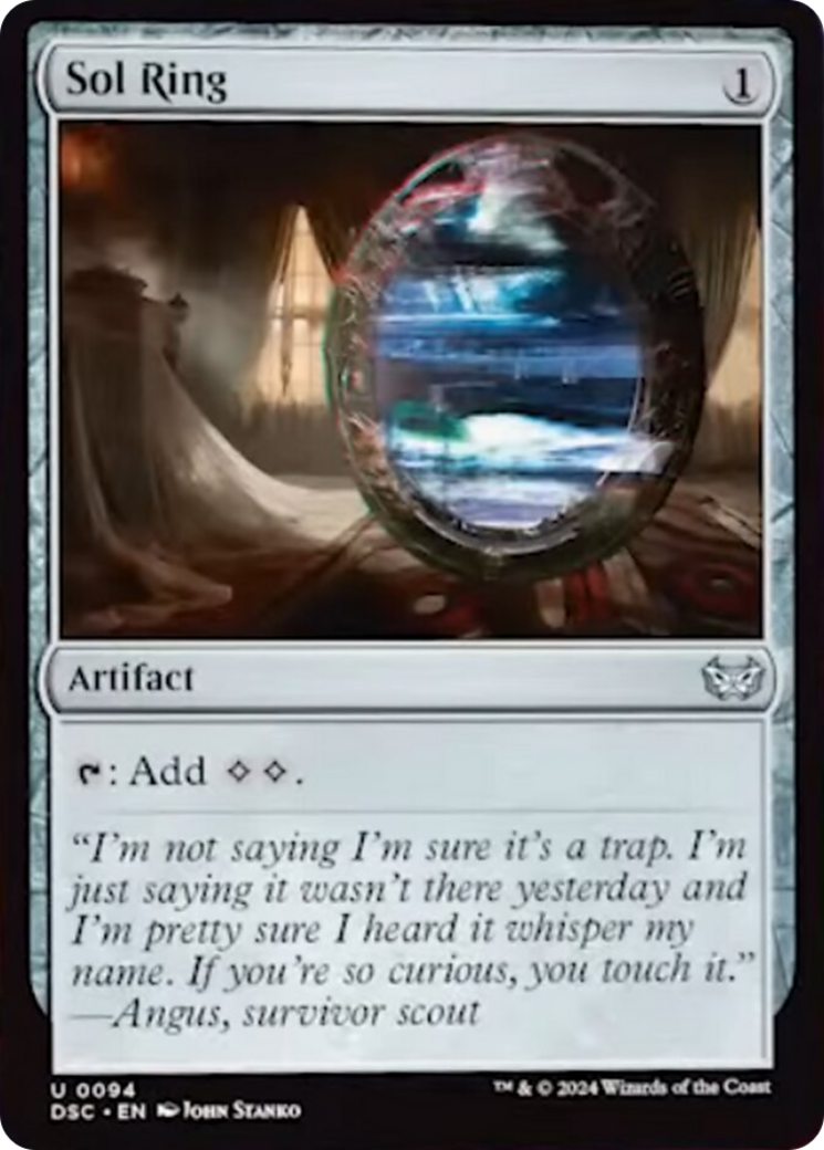Sol Ring [Duskmourn: House of Horror Commander] | The CG Realm