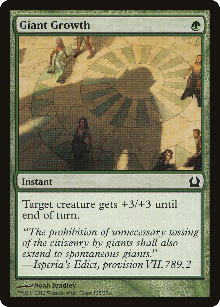 Giant Growth (RTR-125) - Return to Ravnica