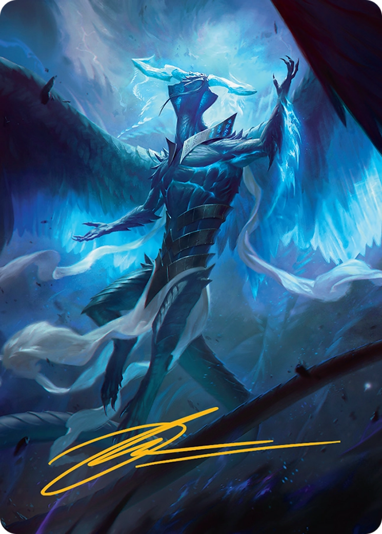 Ugin, Eye of the Storms Art Card (1/54) [Tarkir: Dragonstorm Art Series] | The CG Realm