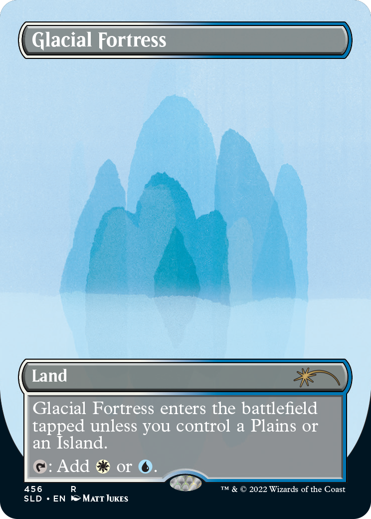 Glacial Fortress (Borderless) [Secret Lair Drop Series] | The CG Realm