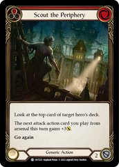 Scout the Periphery (Red) [OUT225] (Outsiders)  Rainbow Foil | The CG Realm
