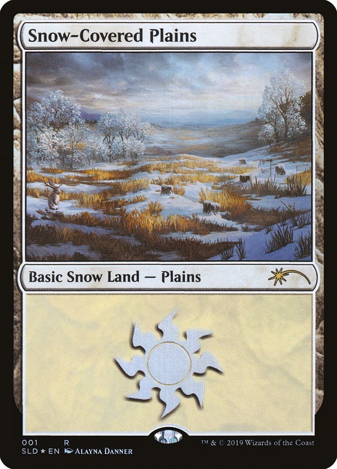 Snow-Covered Plains (001) [Secret Lair Drop Series] | The CG Realm