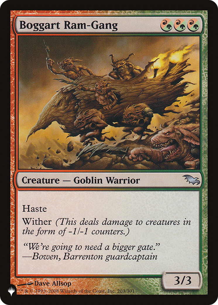 Boggart Ram-Gang [The List] | The CG Realm