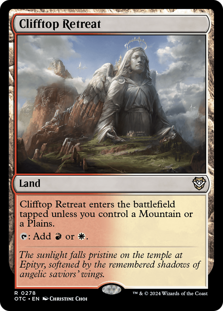 Clifftop Retreat [Outlaws of Thunder Junction Commander] | The CG Realm