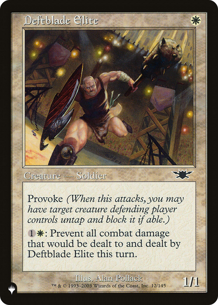 Deftblade Elite [The List] | The CG Realm