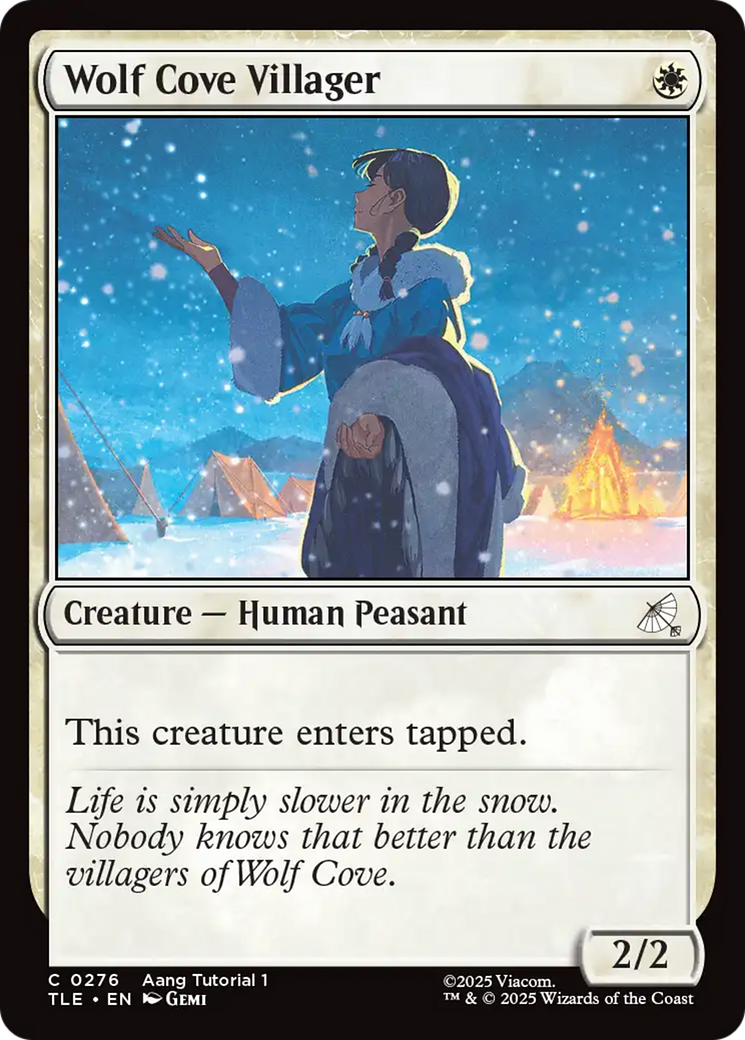 Wolf Cove Villager (0276) [Avatar: The Last Airbender: Eternal-Legal] | The CG Realm