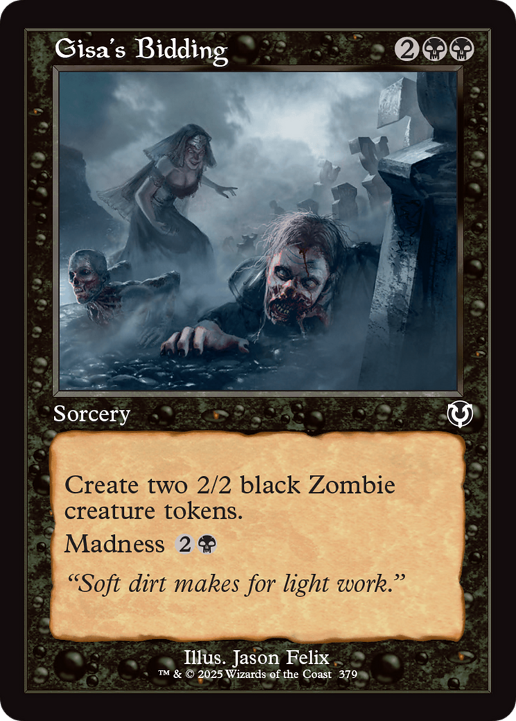 Gisa's Bidding (Retro Frame) [Innistrad Remastered] | The CG Realm