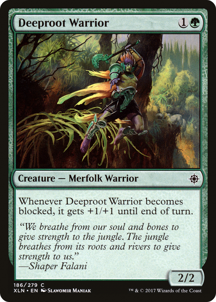Deeproot Warrior (XLN-186) - Ixalan