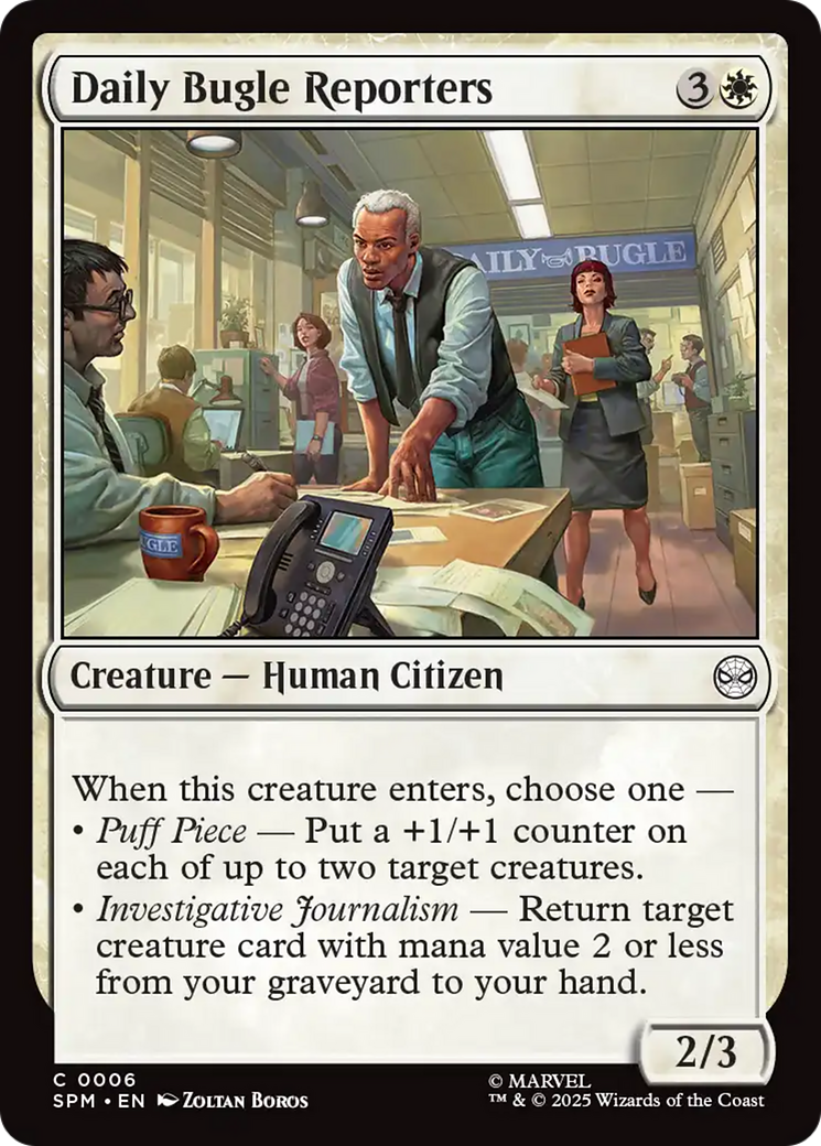 Daily Bugle Reporters [Marvel's Spider-Man] | The CG Realm