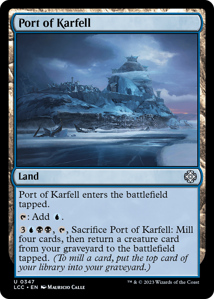 Port of Karfell [The Lost Caverns of Ixalan Commander] | The CG Realm