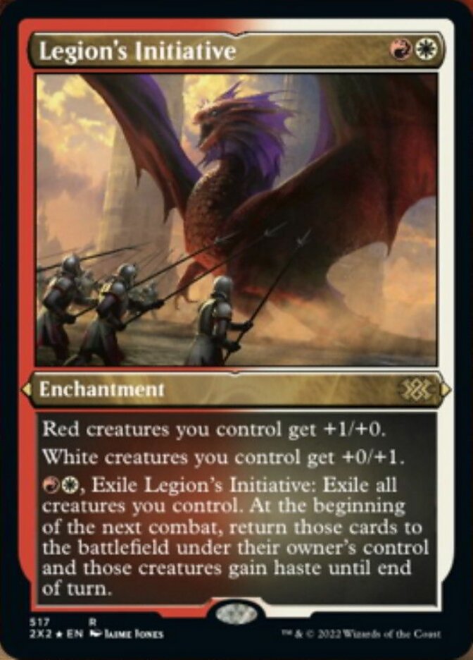 Legion's Initiative (Foil Etched) [Double Masters 2022] | The CG Realm