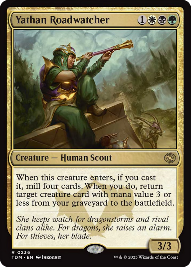 Yathan Roadwatcher [Tarkir: Dragonstorm] | The CG Realm