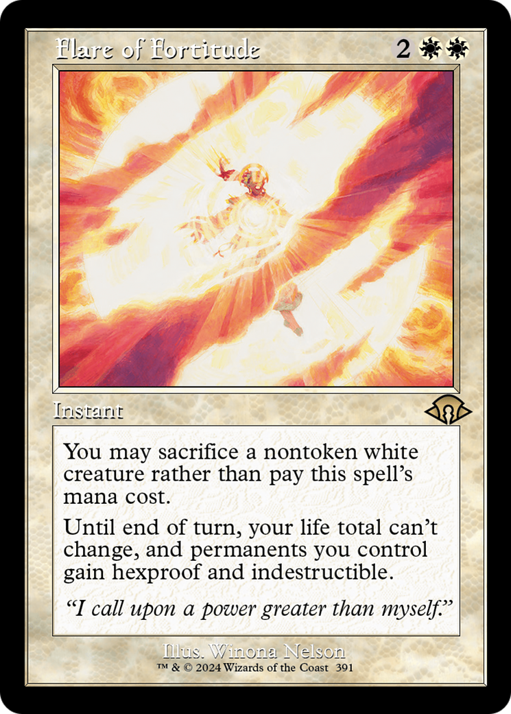 Flare of Fortitude (Retro) [Modern Horizons 3] | The CG Realm