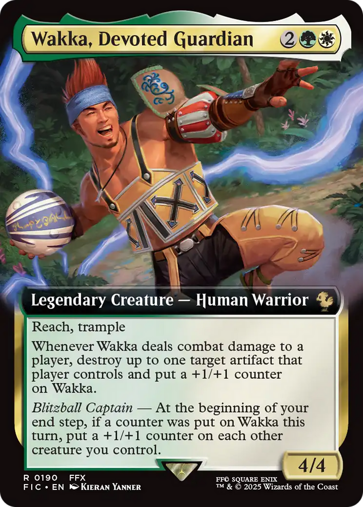 Wakka, Devoted Guardian (Extended Art) [FINAL FANTASY Commander] | The CG Realm
