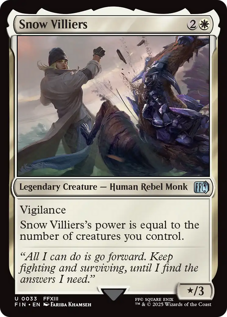 Snow Villiers [FINAL FANTASY] | The CG Realm