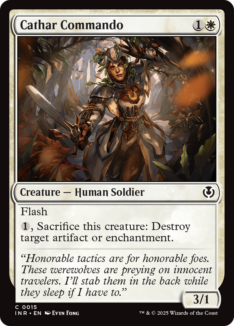 Cathar Commando (INR-015) - Innistrad Remastered