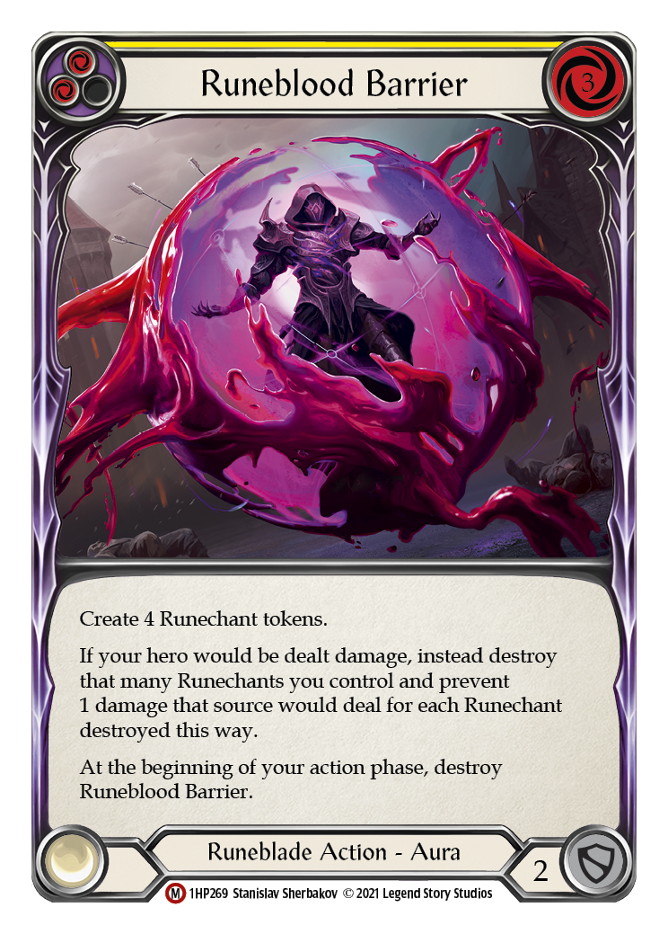 Runeblood Barrier [1HP269] (History Pack 1) | The CG Realm