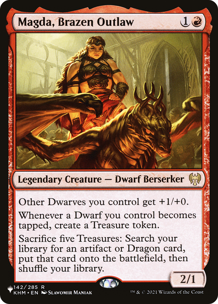 Magda, Brazen Outlaw (KHM) [The List] | The CG Realm