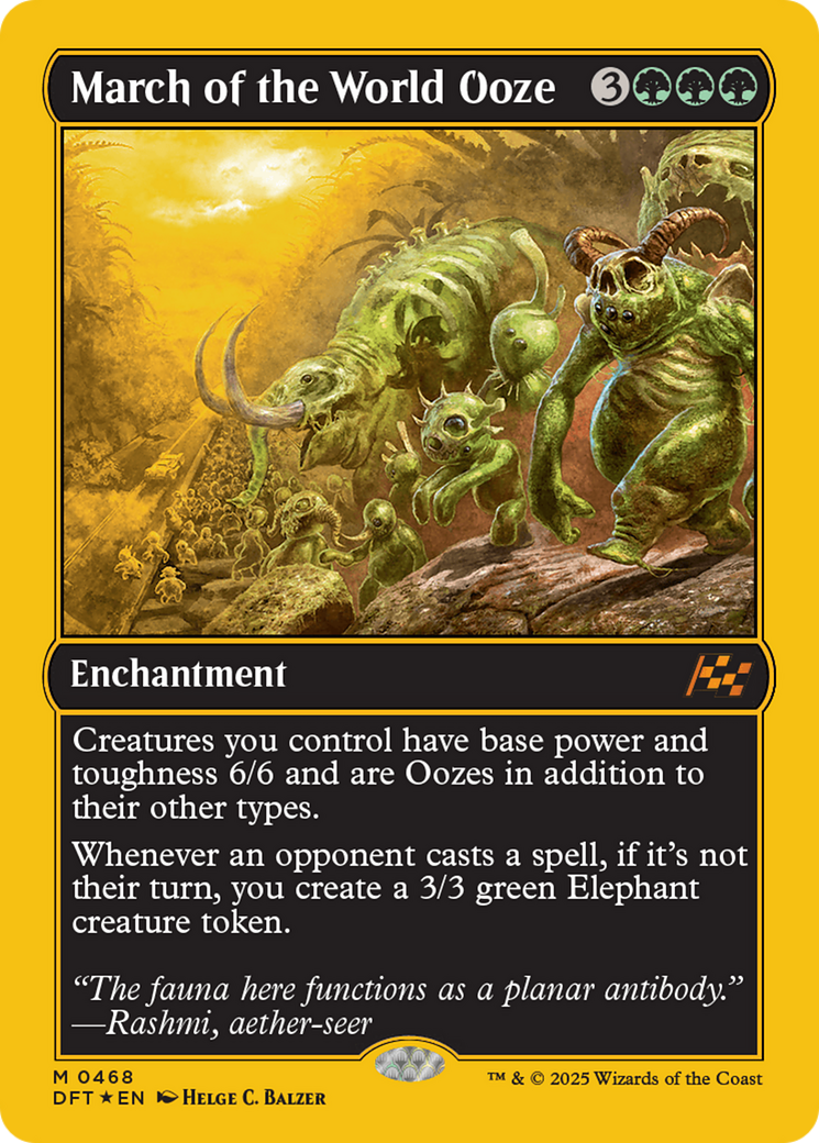March of the World Ooze (First-Place Foil) [Aetherdrift] | The CG Realm