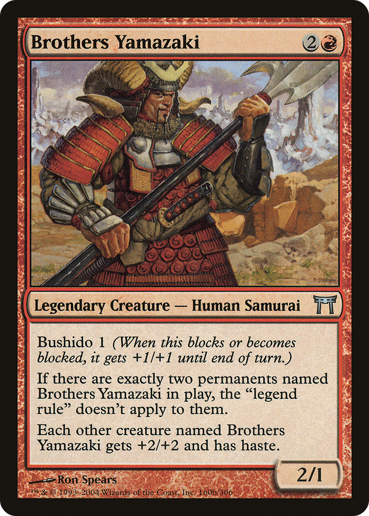 Brothers Yamazaki (160b Pike) (CHK-160B) - Champions of Kamigawa