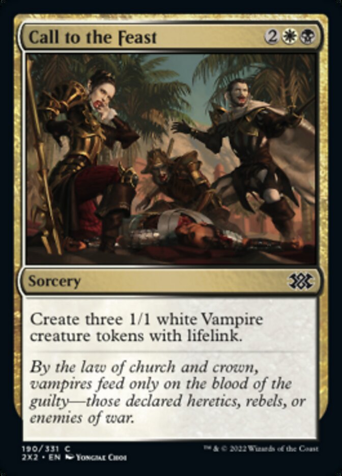Call to the Feast [Double Masters 2022] | The CG Realm