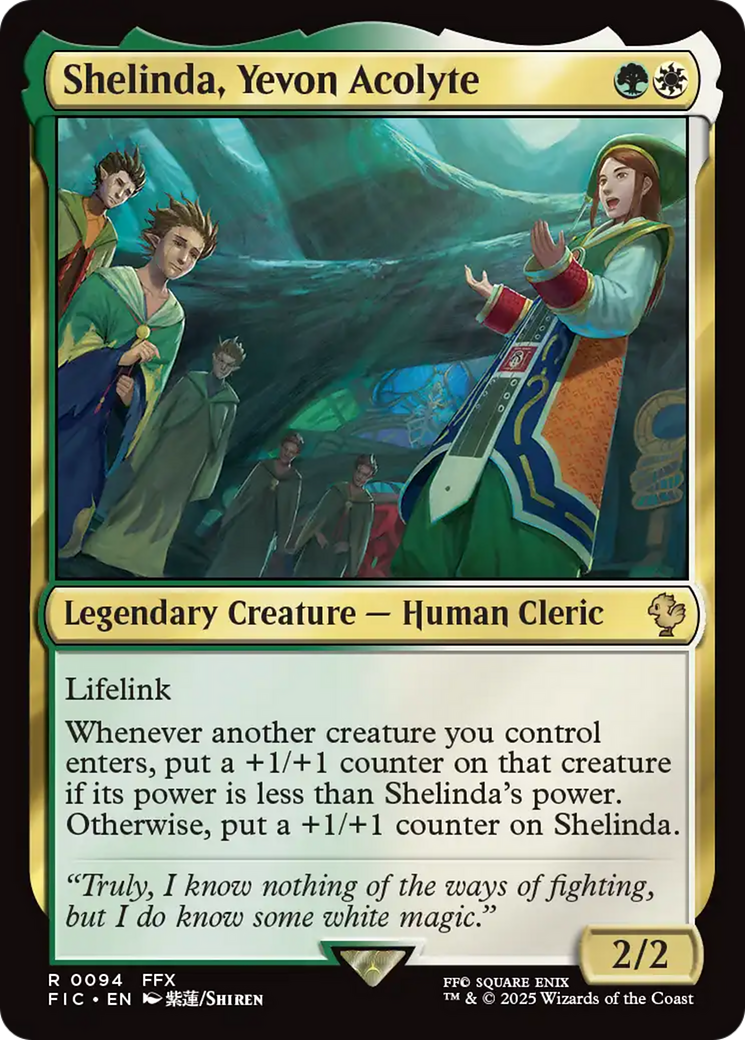Shelinda, Yevon Acolyte [FINAL FANTASY Commander] | The CG Realm