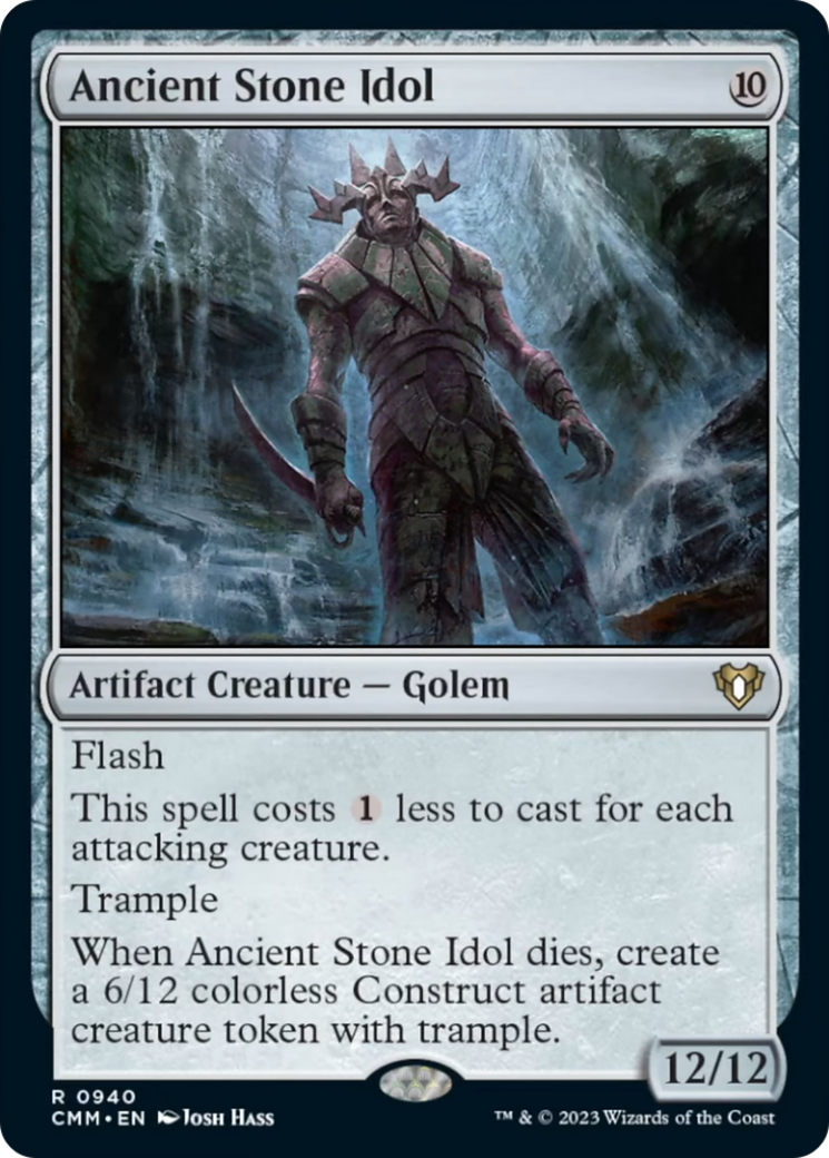 Ancient Stone Idol [Commander Masters] | The CG Realm