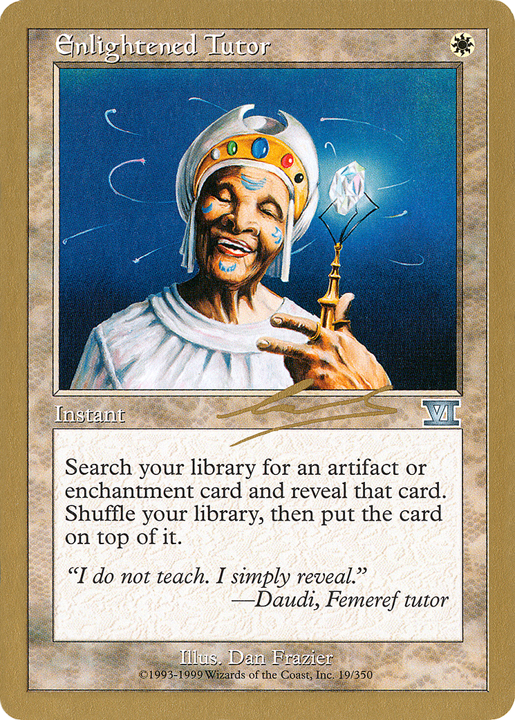 Enlightened Tutor - 2000 Nicolas Labarre (6ED) (WCD-) - World Championship Decks 2000