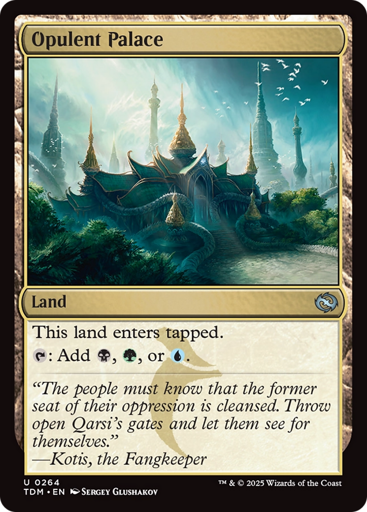 Opulent Palace [Tarkir: Dragonstorm] | The CG Realm