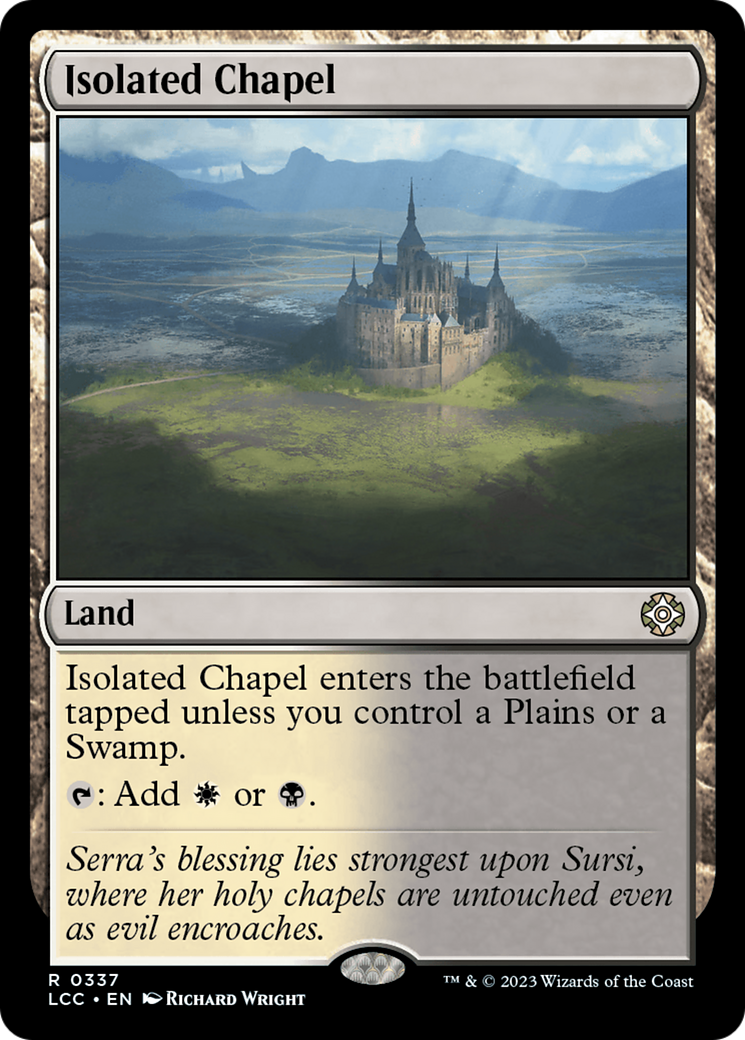 Isolated Chapel [The Lost Caverns of Ixalan Commander] | The CG Realm